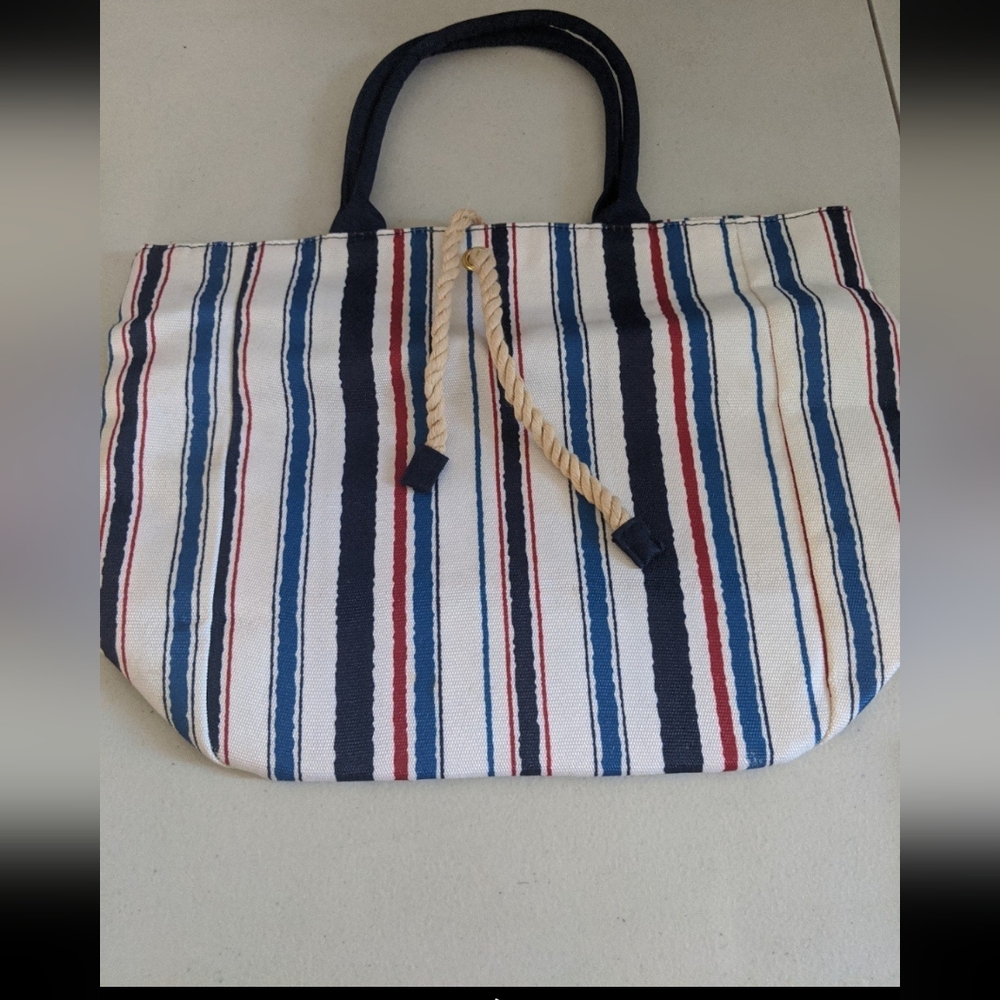 Vintage Retro Fashion Tote Bag Travel Resort Beach Pool Nautical Gift